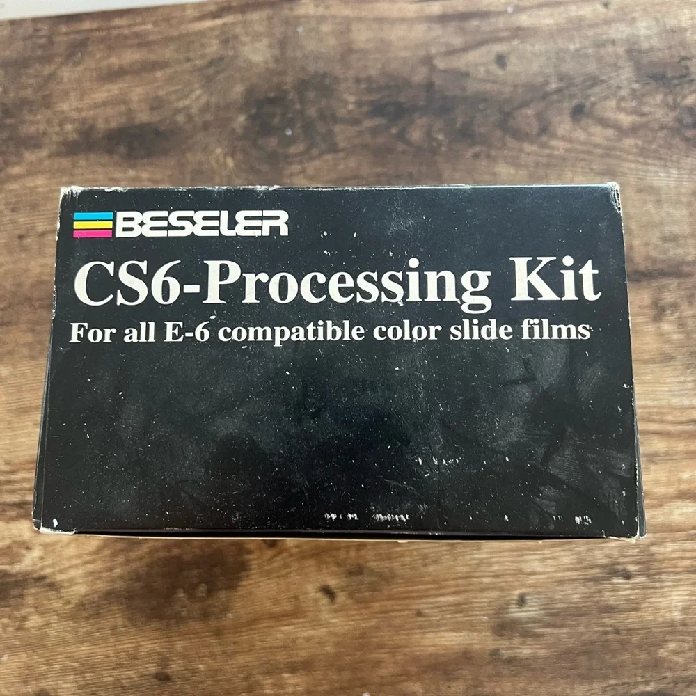 Beseler CS6- Processing Kit For all E-6 Compatible color slide films